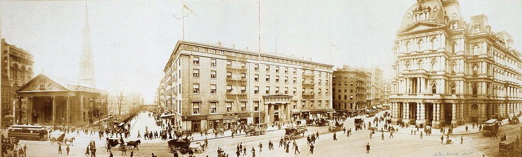 St. Paul's Chapel, Astor House, U.S. Post Office, c.1905