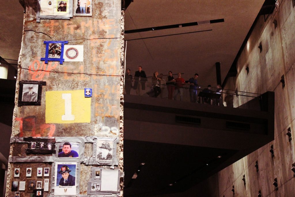 The Last Column inside the 9/11 Museum